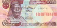 Купить банкноты Банкноты, боны, бумажные деньги Нигерии. 100 найра. 2010 год. UNC
