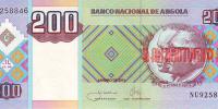Купить банкноты Банкноты, боны, бумажные деньги Анголы. 200 кванза. 2011 год. 