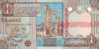 Купить банкноты LYD025-001 Ливия. 1/4 динара. 2002 год. UNC