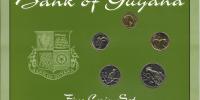 Купить банкноты Гайана. Набор из 5 монет. 1978-1980 гг