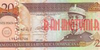 Купить банкноты DOP20-012 Доминиканская республика. 20 песо. 2004 год. UNC