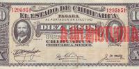 Купить банкноты MXN10-020 Мексика. 10 песо. 1914 год. XF+