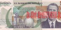 Купить банкноты MXN10K-022 Мексика. 10000 песо. 1988 год. UNC