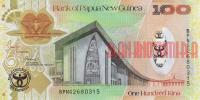 Купить банкноты PGK100-019 Папуа - Новая Гвинея. 100 кин. 2008 год. Гибрид. UNC