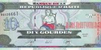 Купить банкноты Республика Гаити. 10 гурдов
