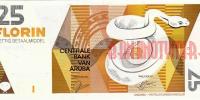 Купить банкноты AWG25-004 Аруба. 25 флоринов. 1993 год. UNC