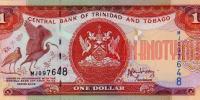 Купить банкноты TTD1-011 Тринидад и Тобаго. 1 доллар. 2013 год. UNC
