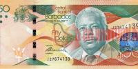 Купить банкноты BBD50-009 Барбадос. 50 долларов. 2013 год. UNC