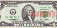 Купить банкноты USD2-099 США. 2 доллара. Чикаго. 2009 год. UNC