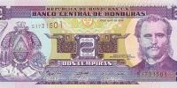 Купить банкноты Бумажные деньги Гондурас 2 лемпиры